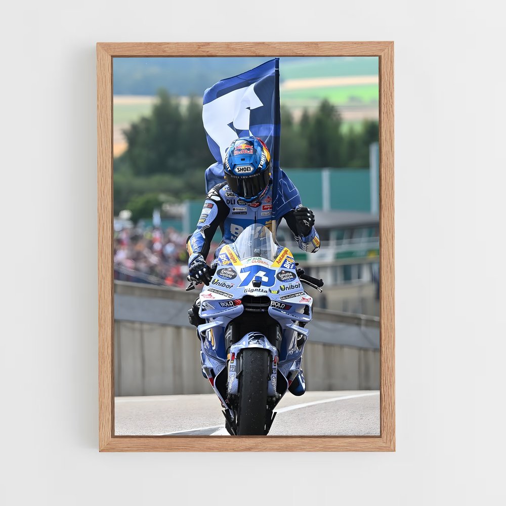 Poster Rs-gp MotoGP Resplendissant – affiche Aprilia (vue 4)
